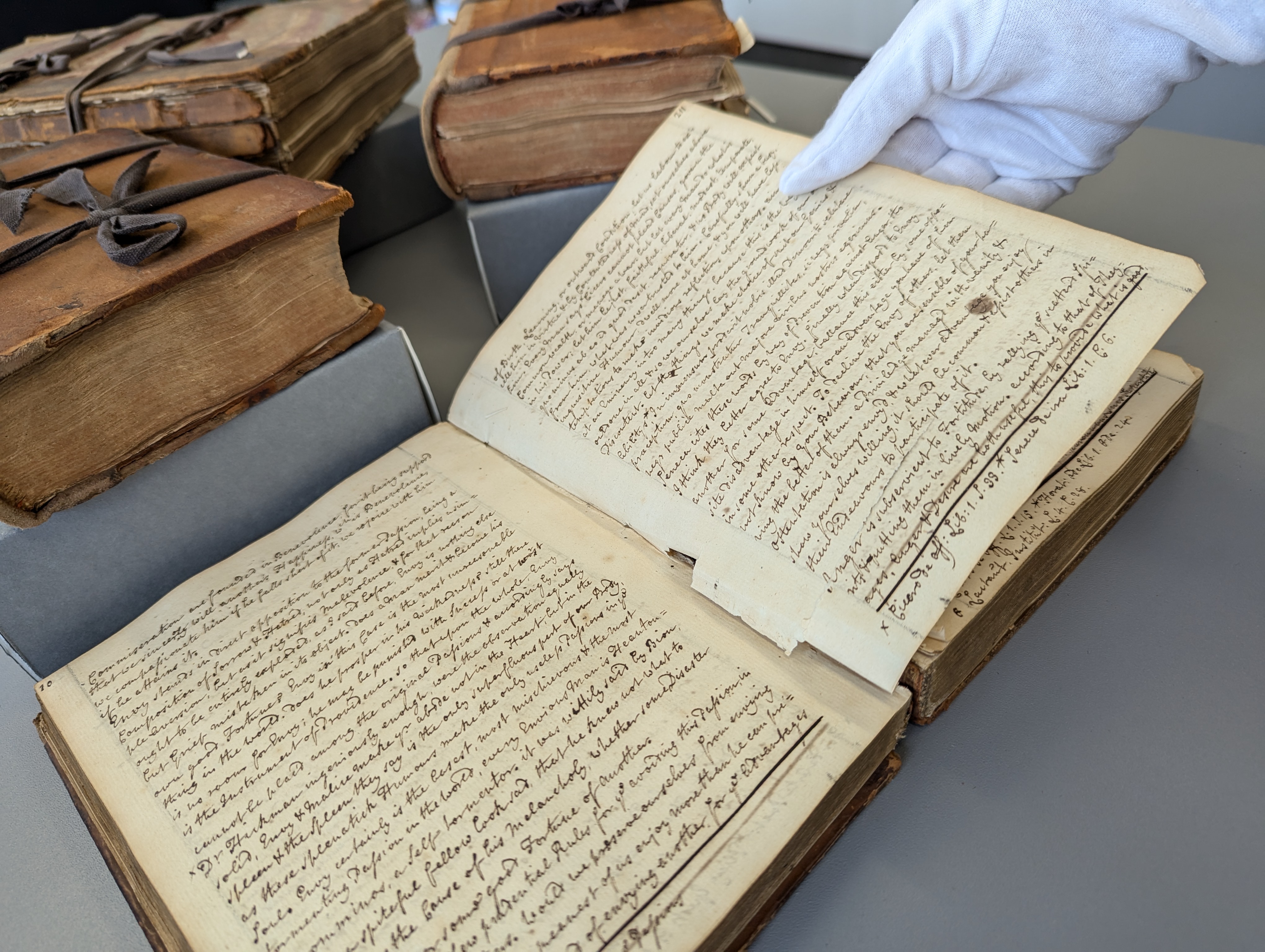 Diary and minute book scanning